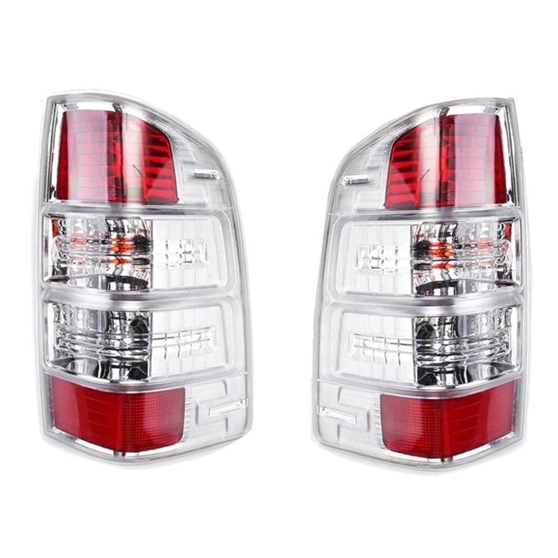 2x Car Rear Tail Light Brake Lamp with Bulb for Ford Ranger Pickup Ute 2008 2009 2010 2011 Right & Left