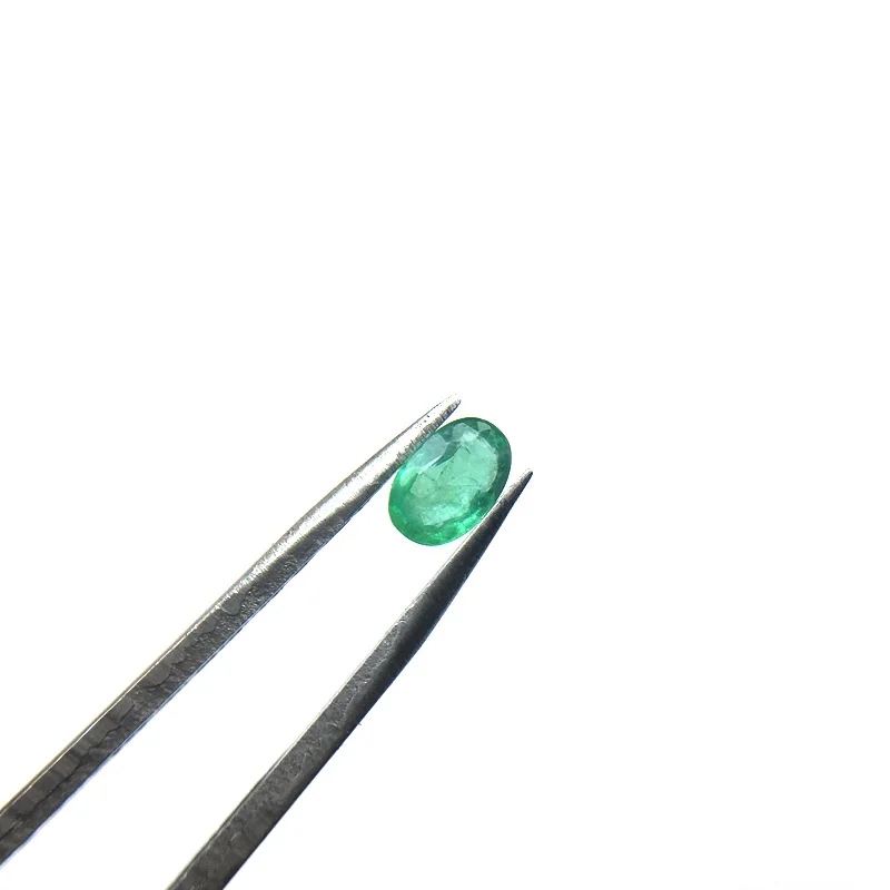 Vantj 100% Natural Emerald Loose Gemstone Specimens Customizable Diy for Silver Gold Women Jewelry Free Shipping