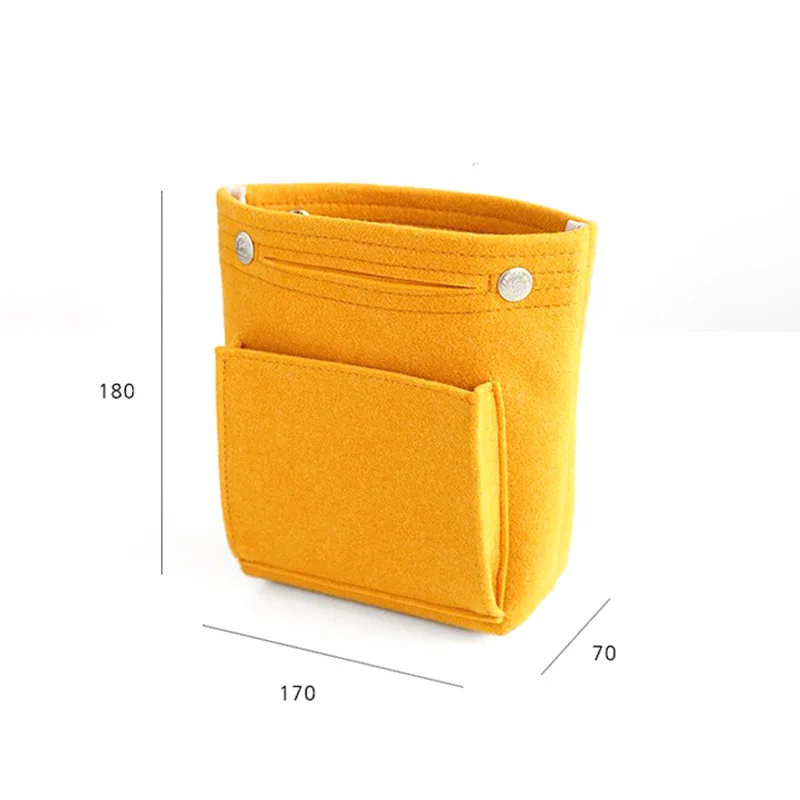 Bolsa de Maquillaje portátil para mujer, bolso de mano con inserto de tela de fieltro, organizador de cosméticos, Neceser para pantalones, novedad