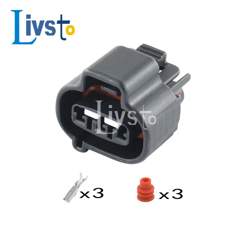 5 Set 3 Pin AP/TPS Connector Plug Harness Pigtail for Mitsubishi Dodge Ram Manifold Pressure Throttle Position Sensors