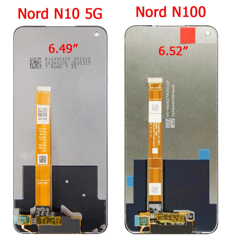 Nord N100 LCD For Oneplus Nord N10 5G LCD Screen Display With Frame 6.49\