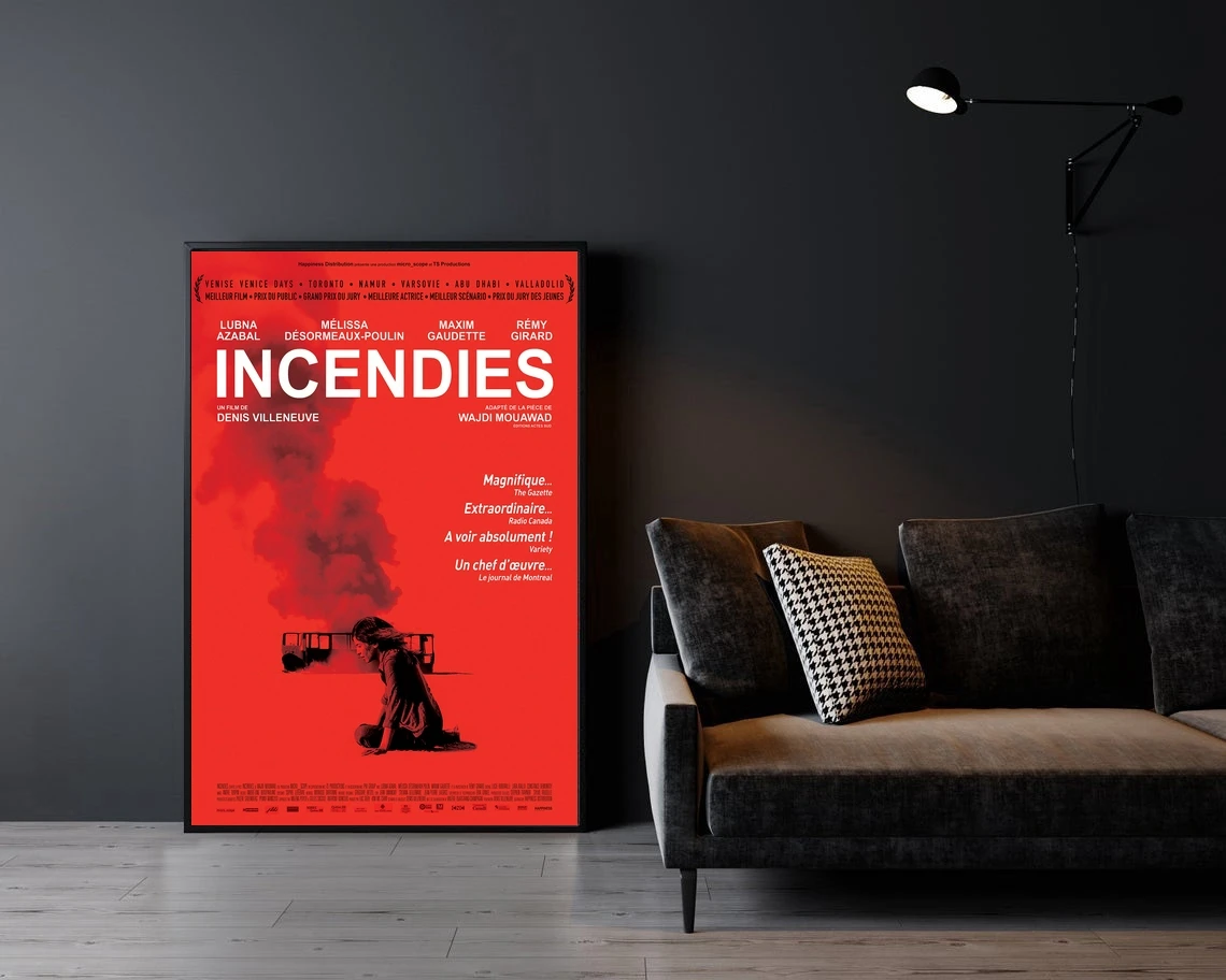 

Incendies постер фильма Home картины для украшения стен (без рамки)