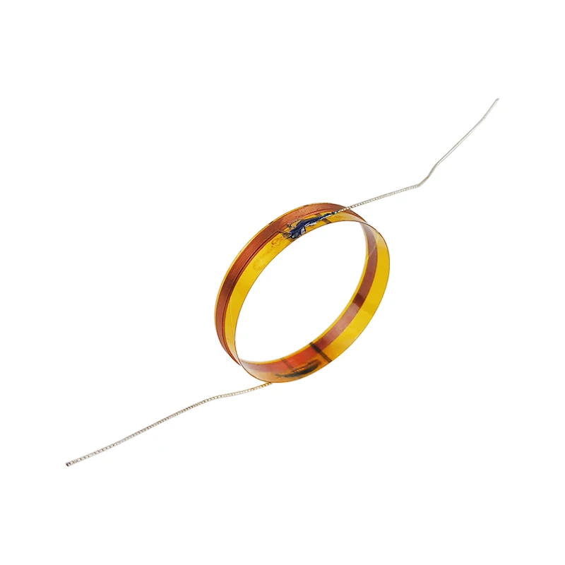 GHXAMP 25.4 مللي متر ثلاثة أضعاف ملف صوتي مكبر الصوت لفائف 8Ohm اليسار اليمين المخرج سلك إصلاح الصوت الملحقات لتقوم بها بنفسك 2 قطعة