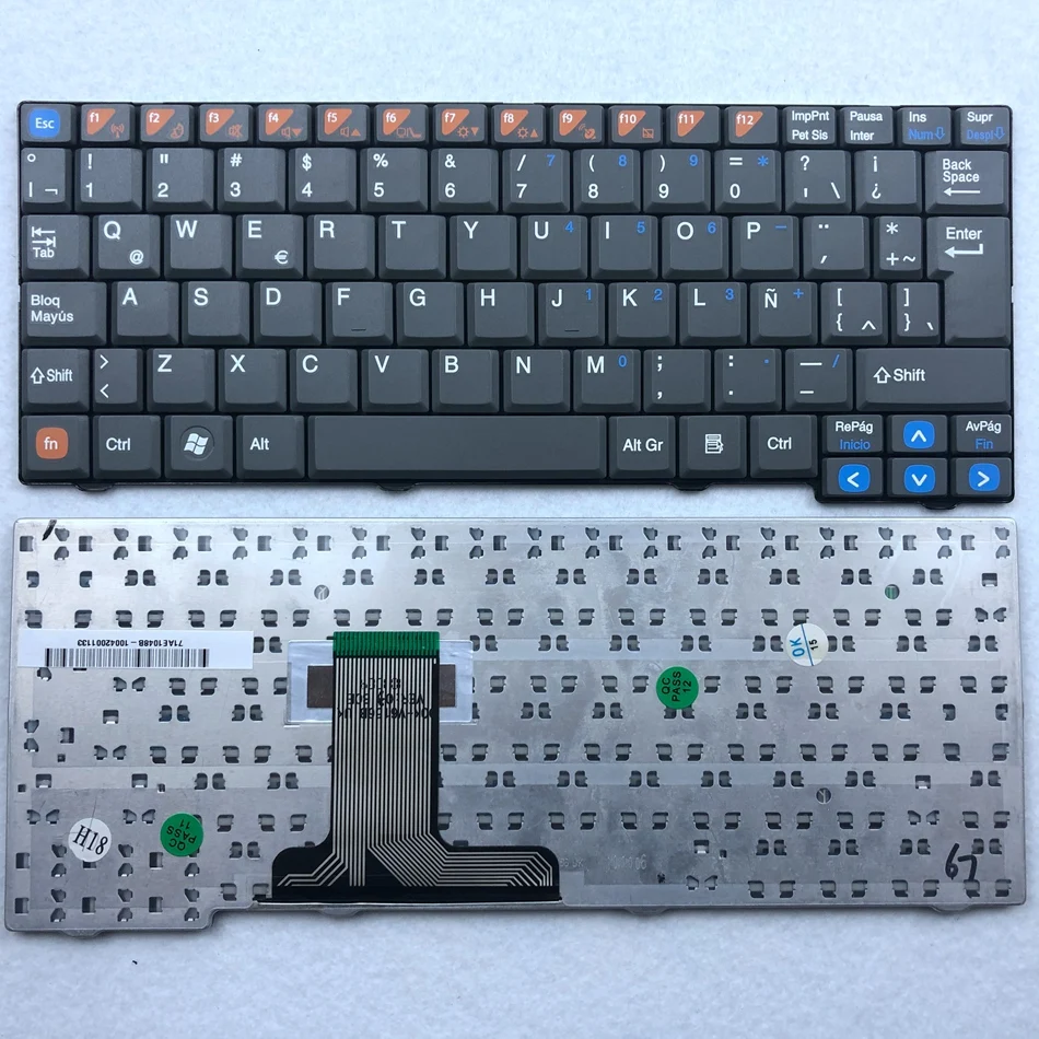 

Latin Laptop Keyboard For Teclado Netbook Exo Bgh X320 X325 X352 LA Layout