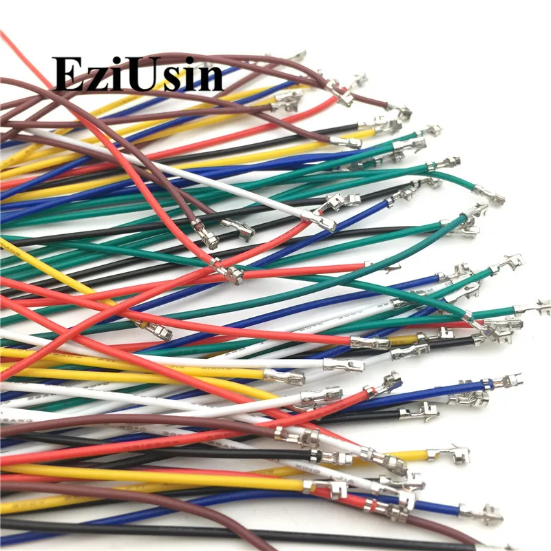 

HY2.0 2.0mm Jst Connector Crimping Terminal Electronic Wire 26awg 100/150/200/300mm Single/Double Head