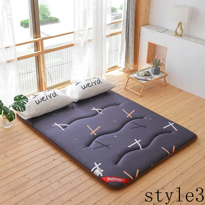 Comfortable Soft Fold Tatami Mattress student dormitory single double Bedding Mattress Topper Tatami Thick Warm Cotton Mattress