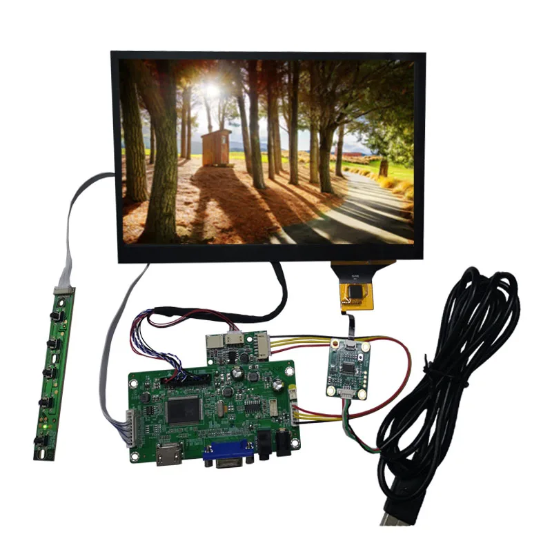 8.9 inch touch display module kit IPS1920X1200 full viewing angle 10 point touch VGAHDC12V2A