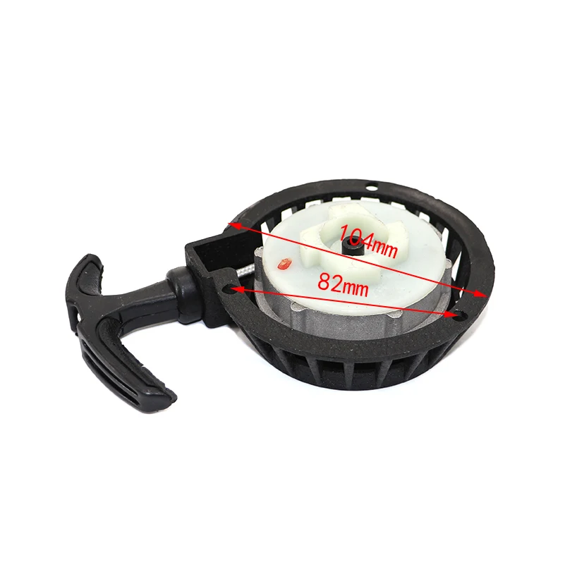 47cc 49cc Motorcycle Pull Start Starter Easy Puller Start 98mm 104mm For 2 Stroke Engine Mini Pocket Dirt Bike ATV Quad Scooter