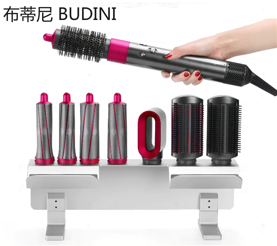 For Dyson Airwrap Styler Dryer Organizer Hair Curler Stand Storage Rack For Curling Iron Wand Barrels Brushes On Bathroom Desk