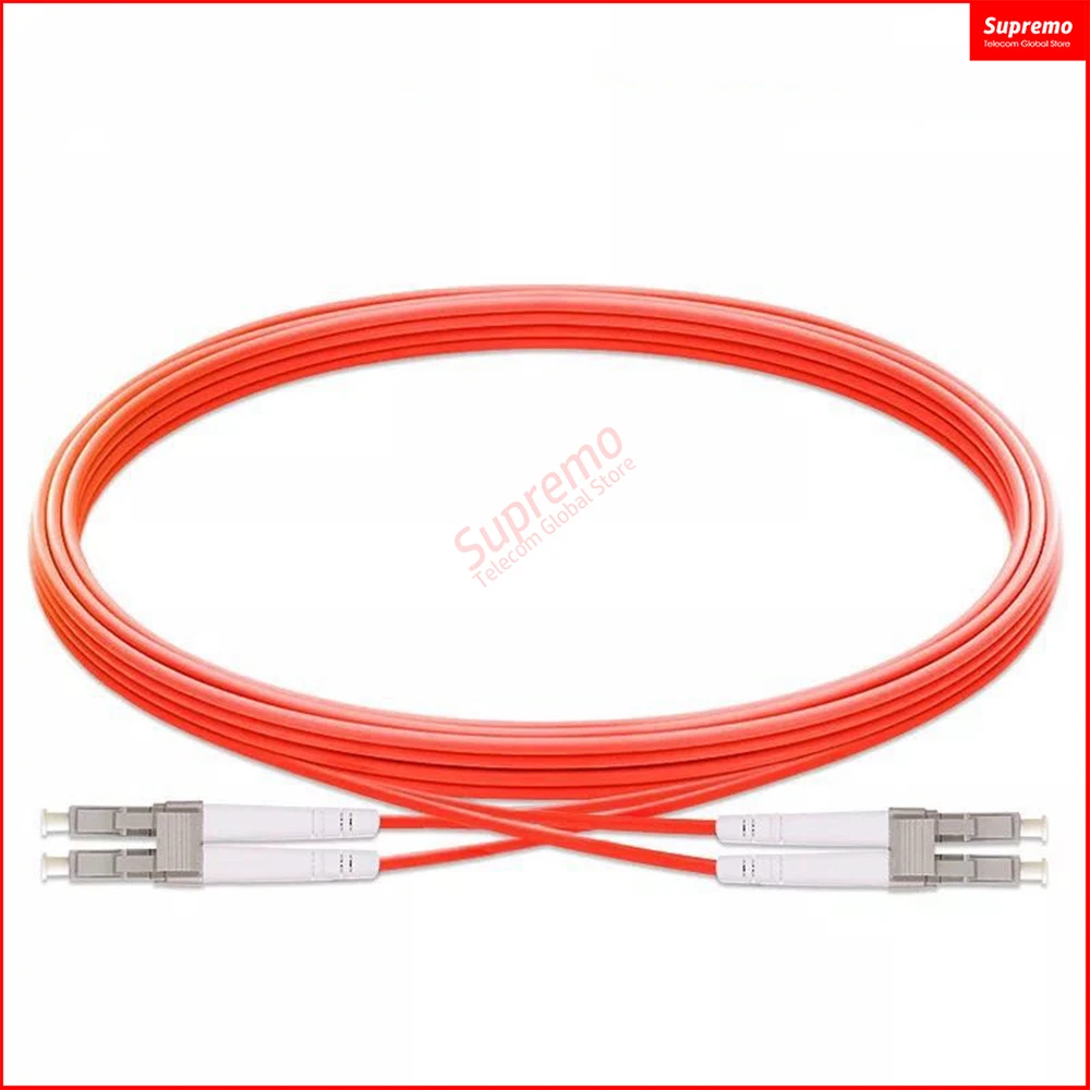 

5pcs/lot LC/UPC-LC/UPC Duplex,Diameter3.0mm Multimode Fiber Optic Patch Cord,Length 1M 2M 3M 5M 10M or Accept customization