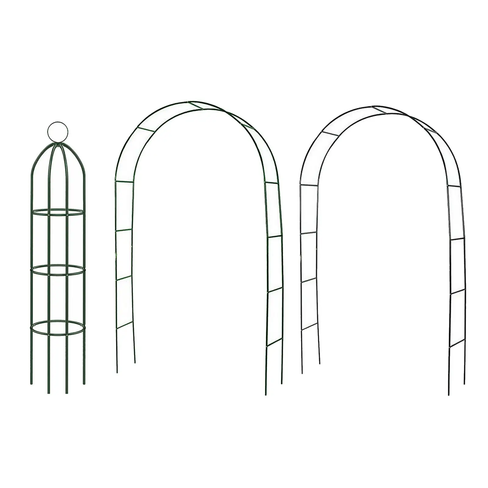 Wrought Iron Flower Stand Wedding Arch Garden Plant Flower Vine Rack Climbing PlanterSupport Metal Flower Plant Display Bracket