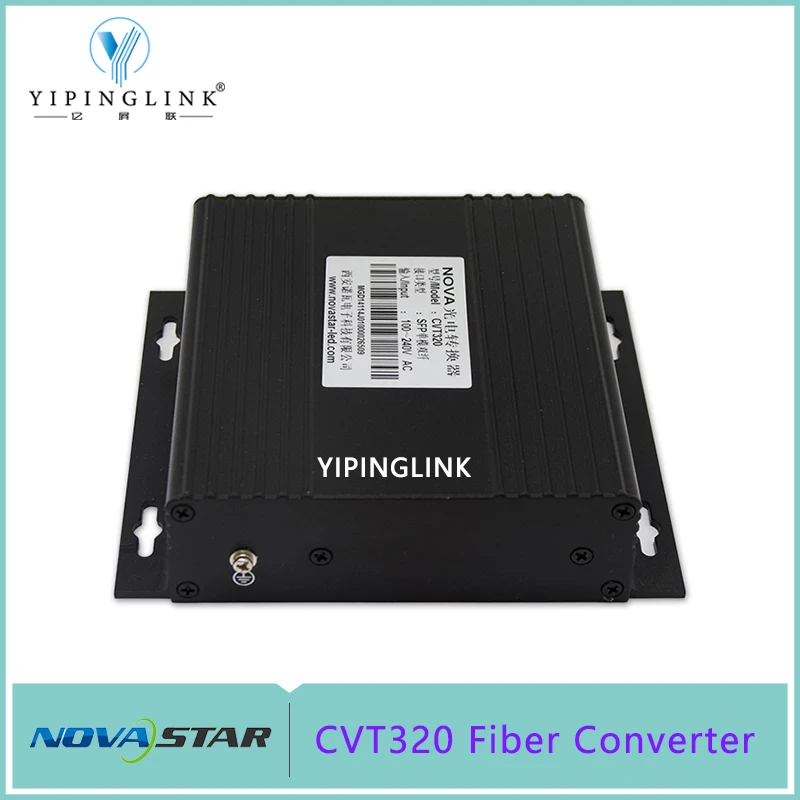 Nova estrela CVT320 full color display LED LEVOU parede conversor de fibra conversor de sinal de transmissão de longa distância nova