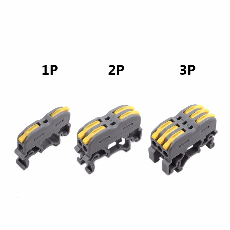 Wire Connectors 222 212 213 Mini Quick Connector Universal Compact Fast Wiring Led Strip Cable Conectors Push-in Terminal Block