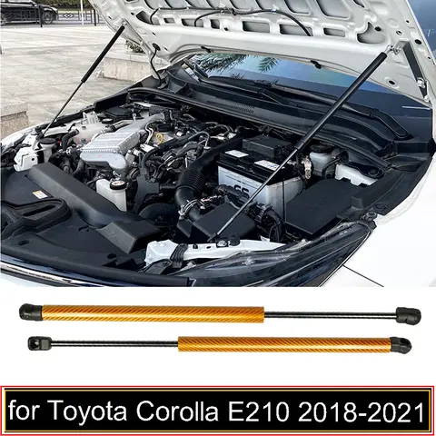 Front Hood Bonnet Struts For Toyota Corolla E210 2018-2026 Modify Lift Support Piston Rod Prop Spring Shocks Damper Cylinders
