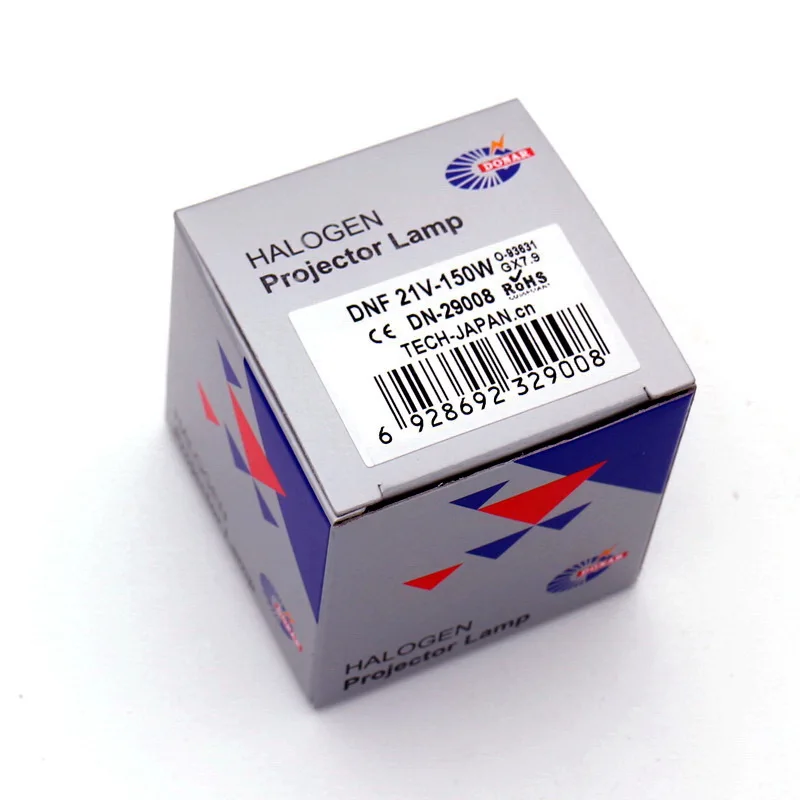 For DNF 21V150W GX7.9 halogen lamp,21V 150W projection light bulb,NAED 54411,Endoscope fiber optic light source