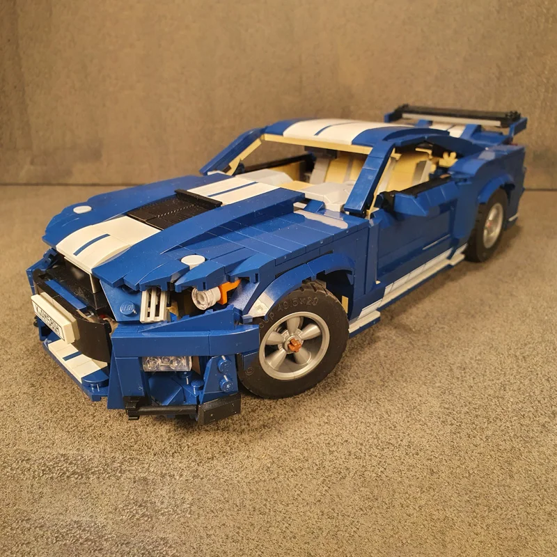 NEW MOC- 10265 Mustang Shelby GT500 Building Block Car Bricks F150 Raptor Classic Pickup Assembled Model DIY Toys Birthday Gifts