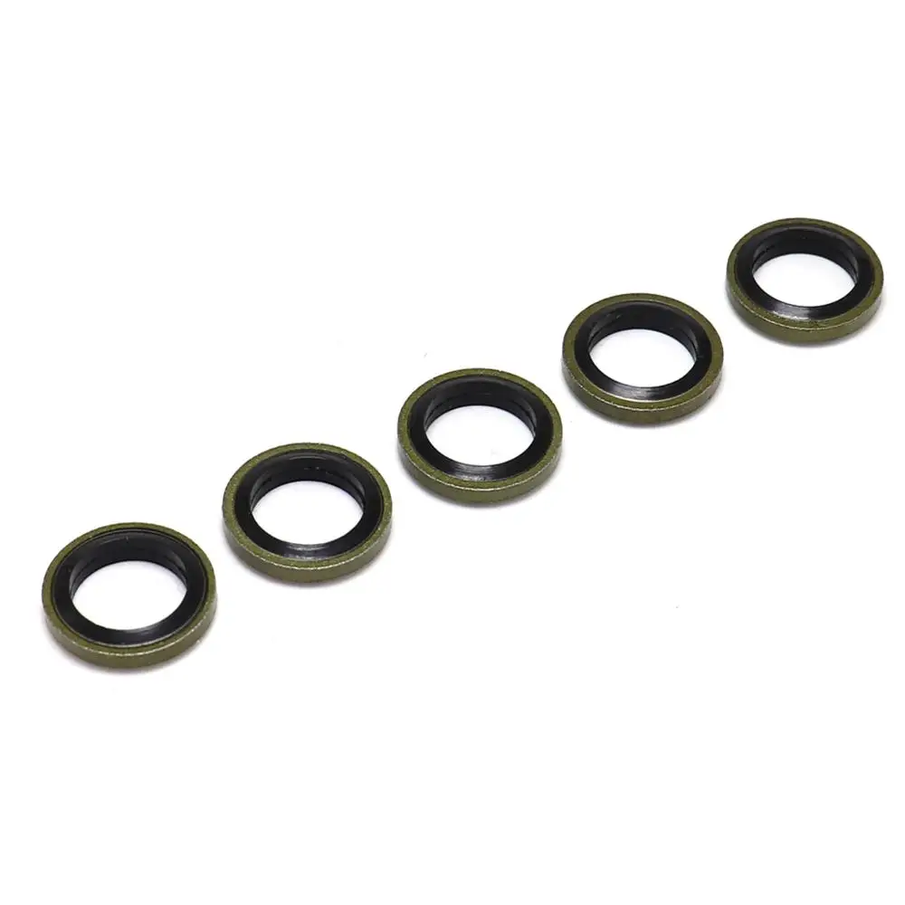 M8 M10 Banjo Bolt Oil Drain Screw Sealing Washer gaskets for Motorcycle Hydraulic clutch Brake Pump Brake Hose Caliper