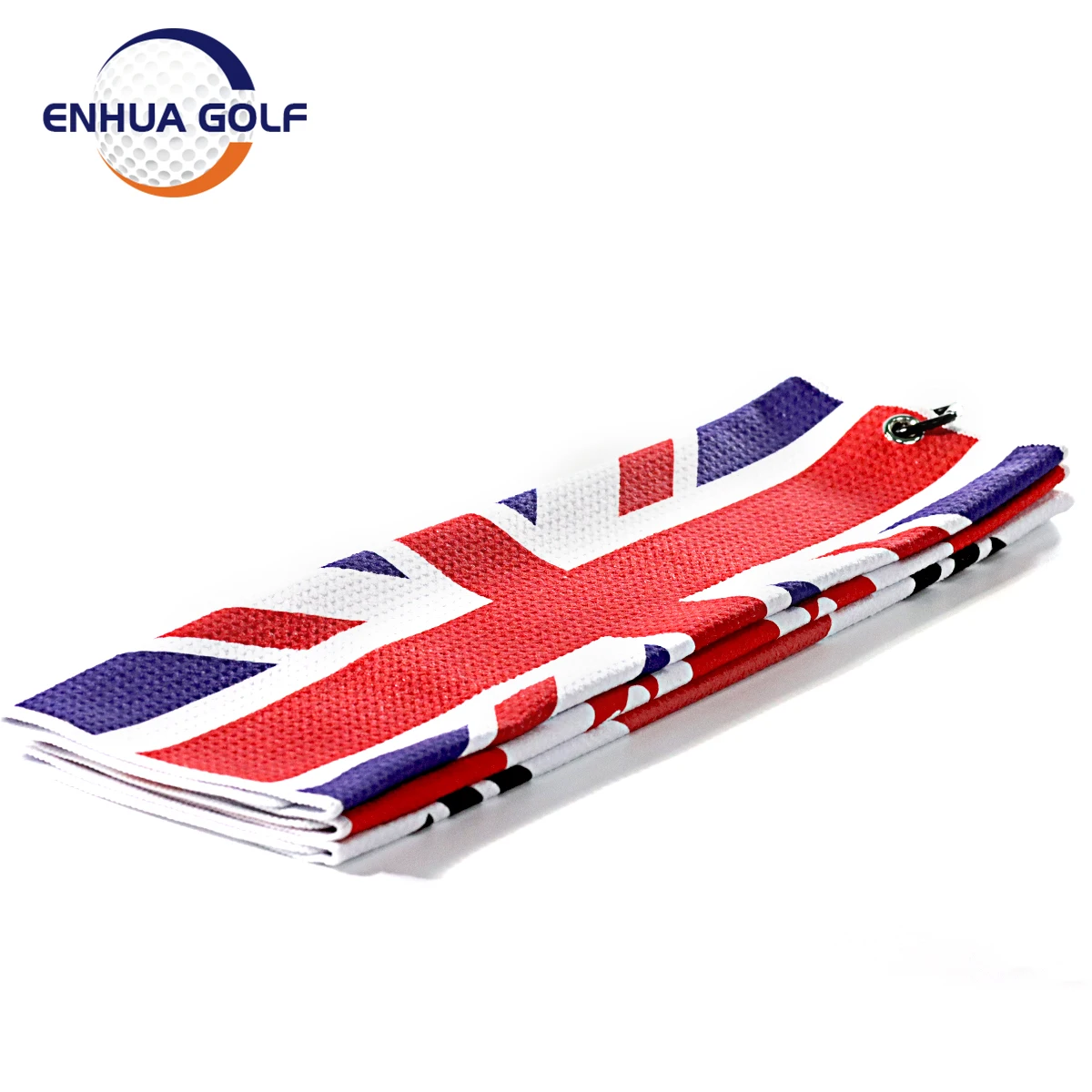 England Flag Golf Towel Soft Breathable Sports Towel Golf USA Flag Golf Towel American Flag Beach Towel, Quick Dry Cotton Beach