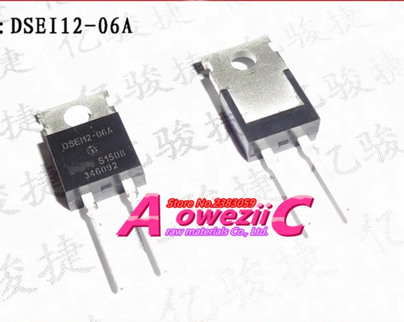 100% ใหม่นำเข้าเดิม DSEI8-06A DSE18-06A DSEI12-06A DSE112-06A DSA60C100PB DSA60C HUF75333P 75333P HUF75345P3 75345P TO-220