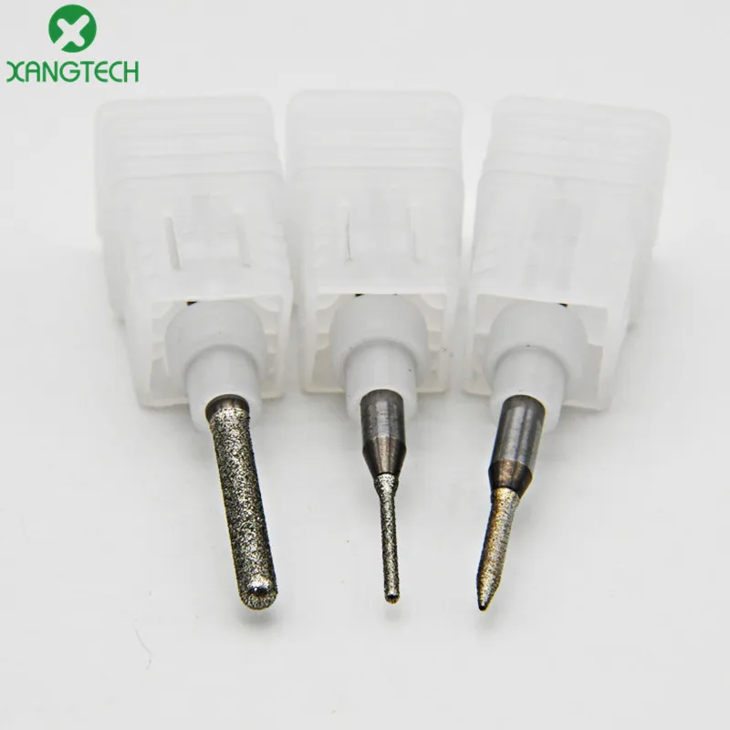 XANGTECH Dental Lab Roland Wet Milling Tools for Emax  0.6/1.0/2.5mm