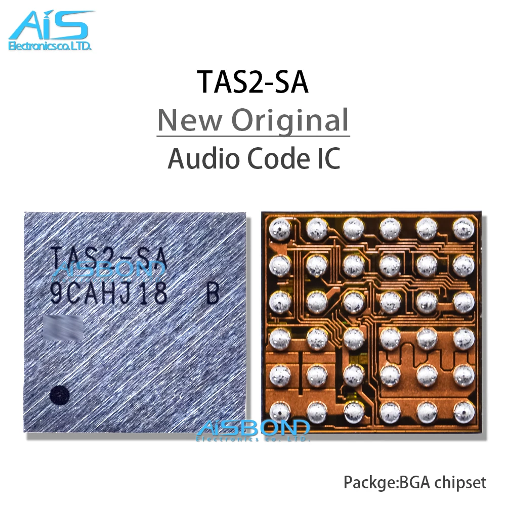 New original TAS2-SA TAS2-DSA TAS2-SAH Audio code ic for Huawei Honor 20 Mate30 Pro NOVA5i Nova4e  ring ic cellphone sound chip