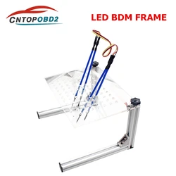 LED BDM FRAME Full Set with 4 Probe Pens For ECU Chip Tuning Tool BDM Adapters For K-TAG KESS Fgtech BDM FRAME Stalinless Steel