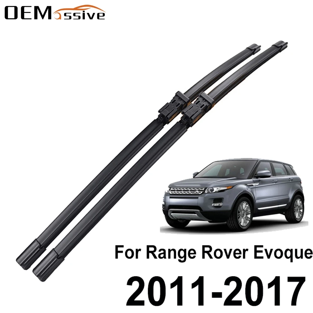 

24" 21" Windscreen Wiper Blades For Land Rover Range Rover Evoque Fit Push Button Arms 2011 2012 2013 2014 2015 2016 2017