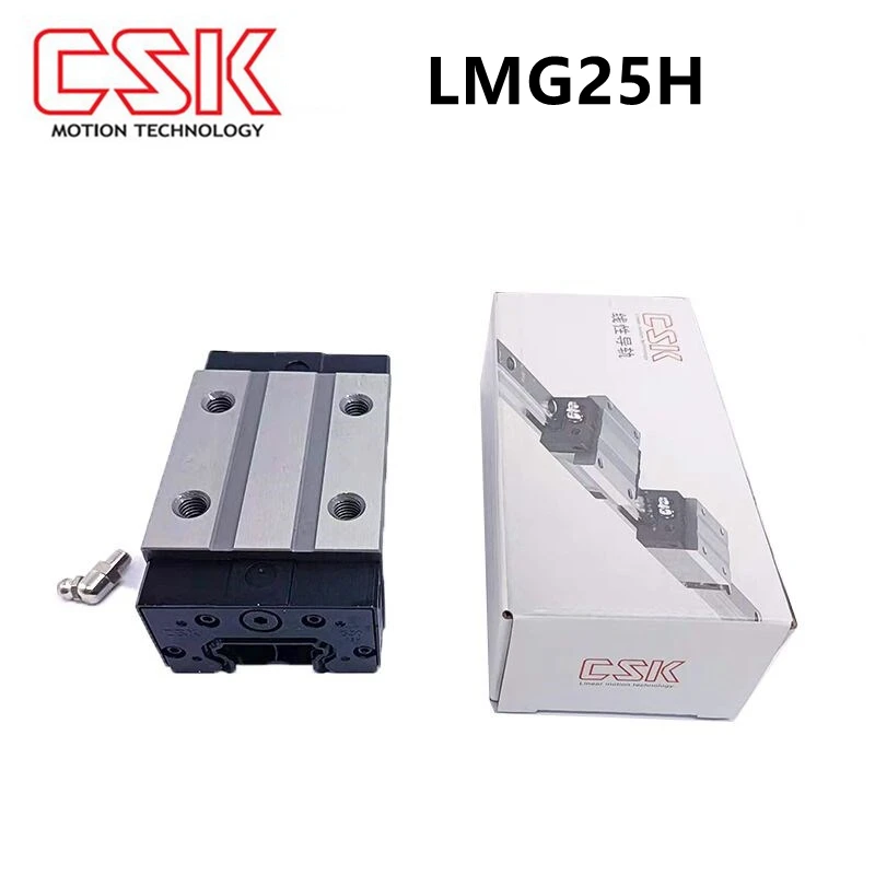 

2pcs original Taiwan CSK linear guide block LMG25H Slider Blocks Linear Guideway Carriage