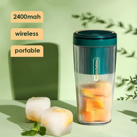 Morphy Richards Portable Juicer MR9800 Mini Mixer Juice Milkshake Blender 300ml Rechargeable Juice Maker Machine 4 Colors