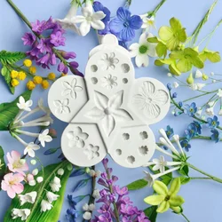 Luyou 1Pc Flower Lace Silicone Cake Resin Molds Fondant Mold Cake Decorating Tools Pastry Kitchen Baking Accessories