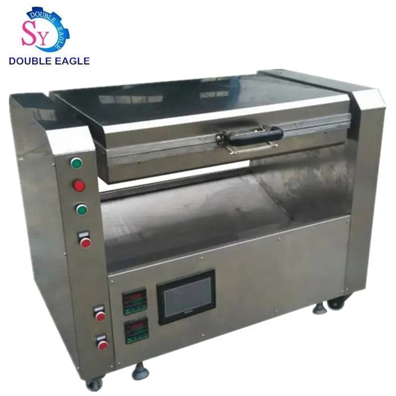 Macchina per Pancake rotante per teglia elettrica/macchina per Pancake a vibrazione automatica per friggere/attrezzatura per la formatura di pasta sfoglia