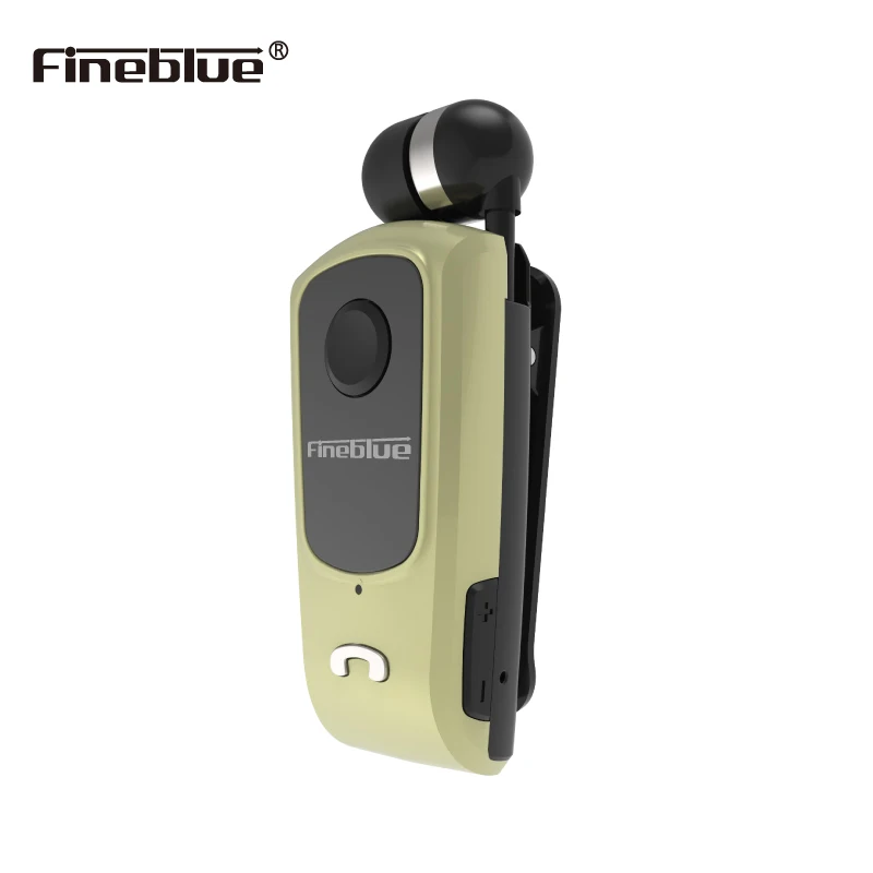 Fineblue f920 fone de ouvido esportivo retrátil, fone de ouvido mini bluetooth sem fio portátil para lembranças de vibração, clipe de desgaste para corrida, 5.0