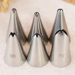 #66 Piping Nozzle Icing Tip Pastry Tip Cupcake Writing Tube Decorating Tip Baking & Pastry Tools Create Leaves Small Size