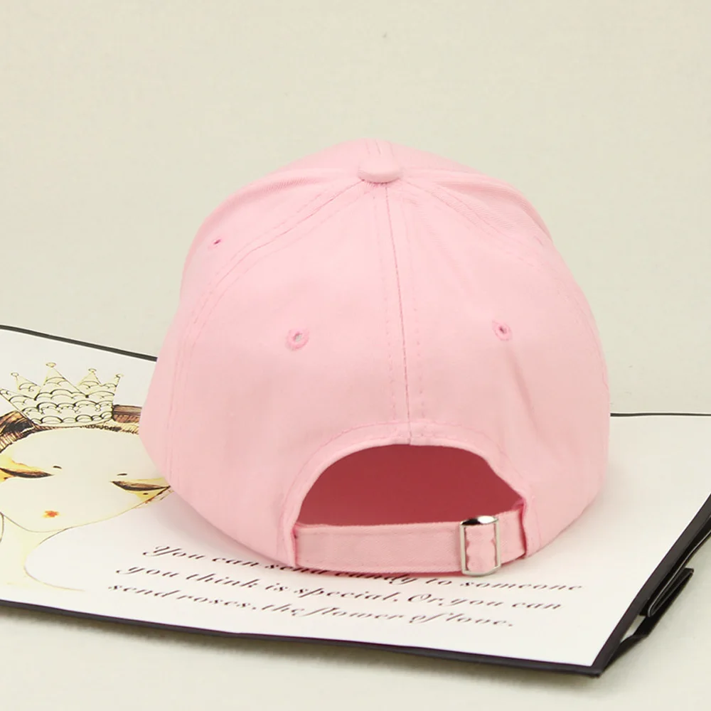 Pink Hat Men Women Baseball Cap HipHop Curved Snapback Love Finger Gesture Adjustable Baseball Cap 2024 summer sunhat