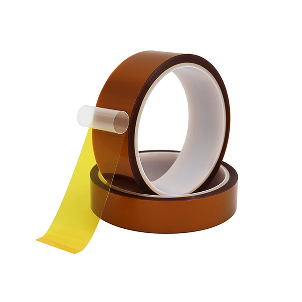 10 M Double-sided Kapton Tape Adhesive High Temperature Heat Resistant Polyimide  Insulation  3 / 4  5  6 8-100mm