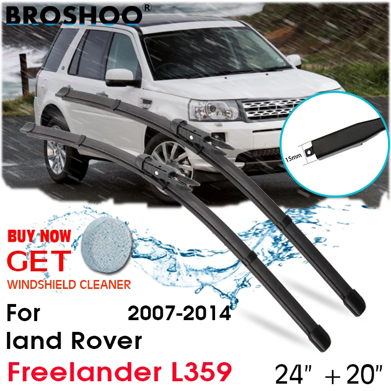 

Car Wiper Blade Front Window Windscreen Windshield Wiper Blade Auto Accessories For Land Rover Freelander L359 24"+20" 2007-2014