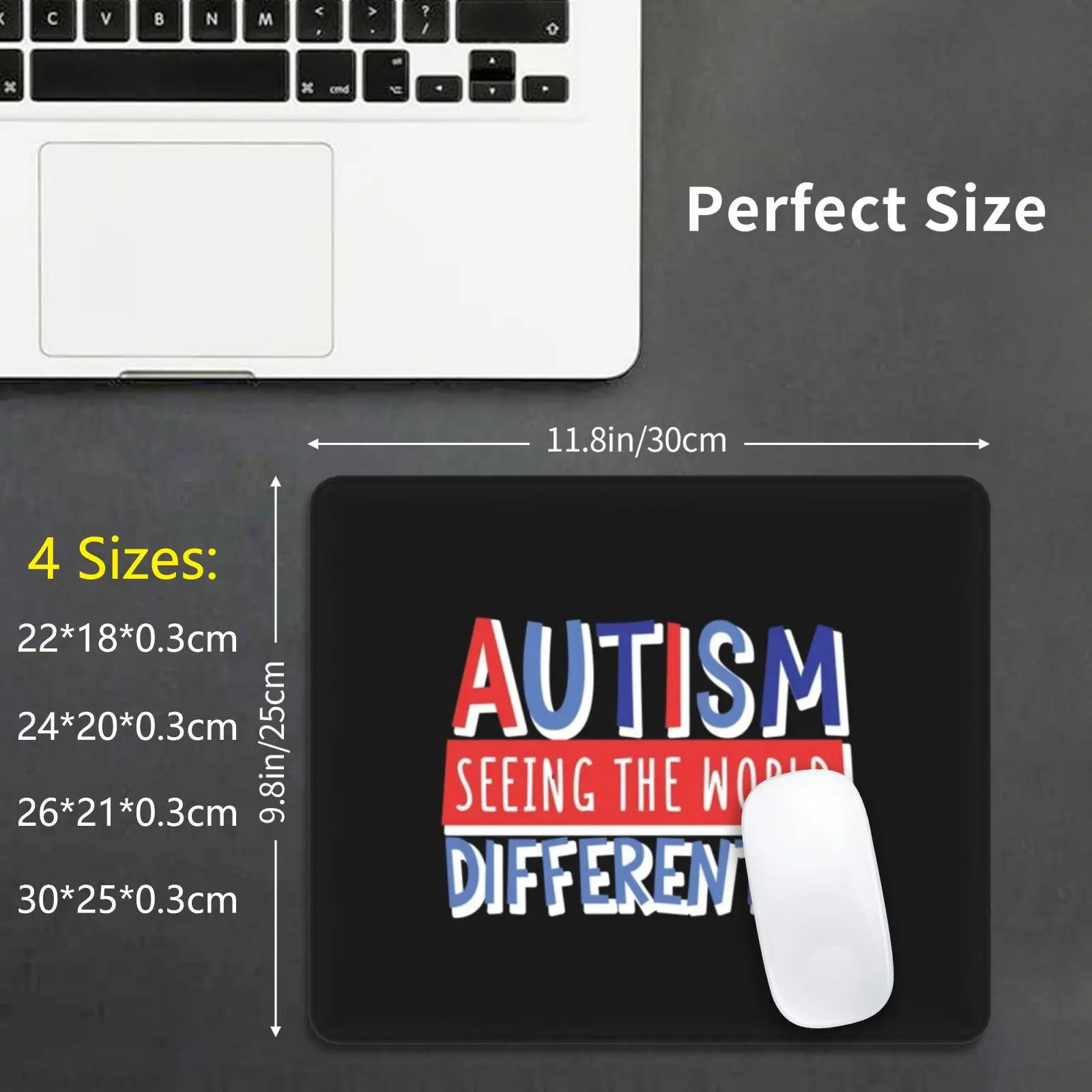 Autism Awareness Mouse Pad DIY Print Autism Autism Awareness Awareness Puzzle Autism Speaks Autistic