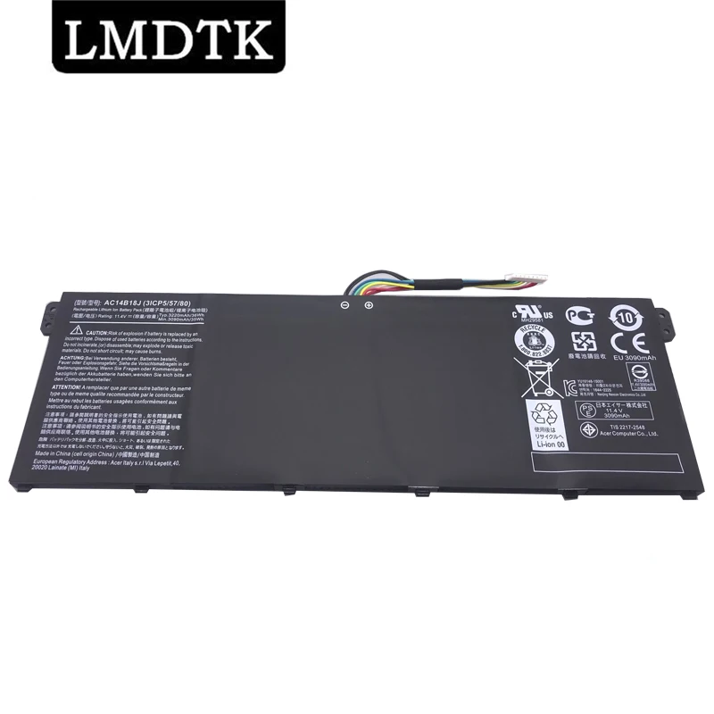 

LMDTK New AC14B18J Laptop Battery For Acer Aspire ES1-511 512 V3-111P CB3-531 311 TravelMate B115 B116 MS2394 AC14B13J