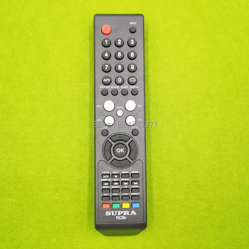 Comando à distância original rc6b para supra STV-LC1937WL STV-LC2237FL STV-LC2437AFL lcd tv