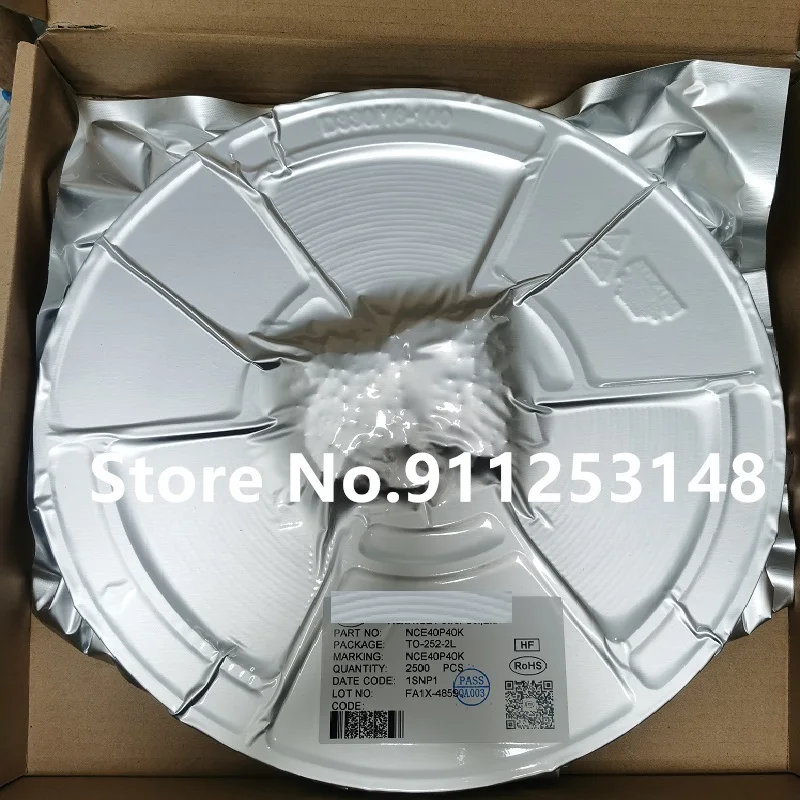 

Wholesaler 10pcs/50pcs/lot NCE40P40K P channel 40V 40A Origianl