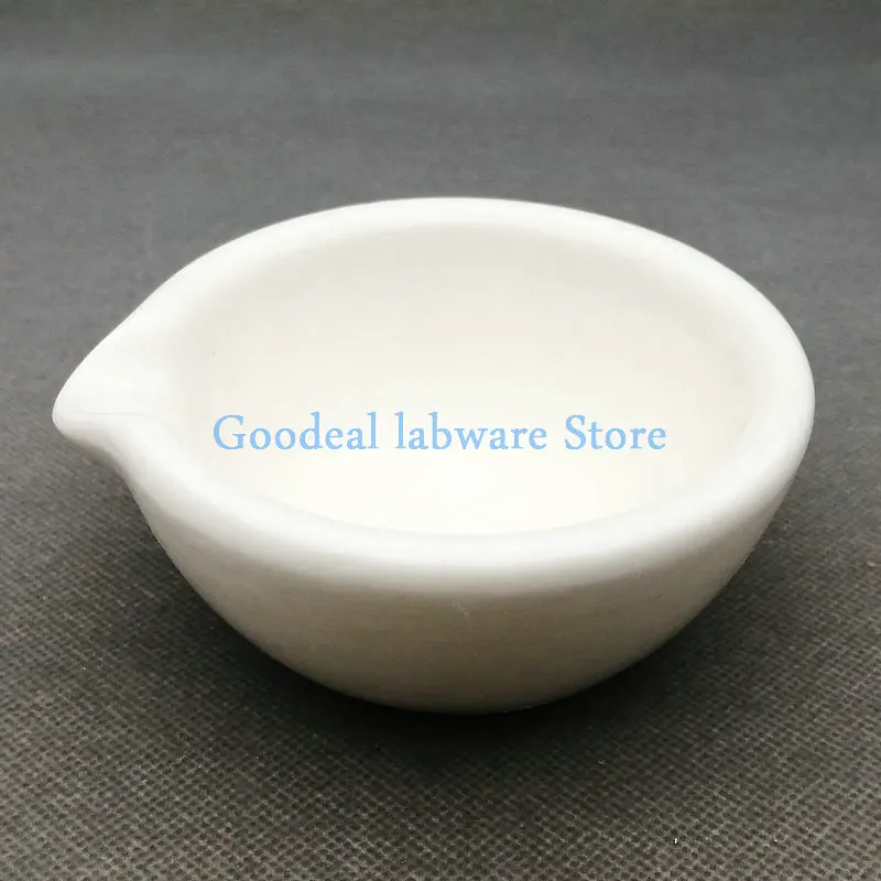 1pcs Laboratory Porcelain Mortar And Pestle,Grinding Bowl,Filtration Experiments Mashing Tool