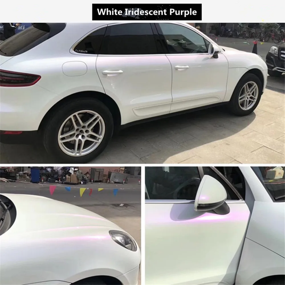 SUNICE High Gloss/ Matte Discoloration Iridescent Autocar Vehicle Vinyl Wraps Body Paint Protection Wrapping Skin Film Air Free