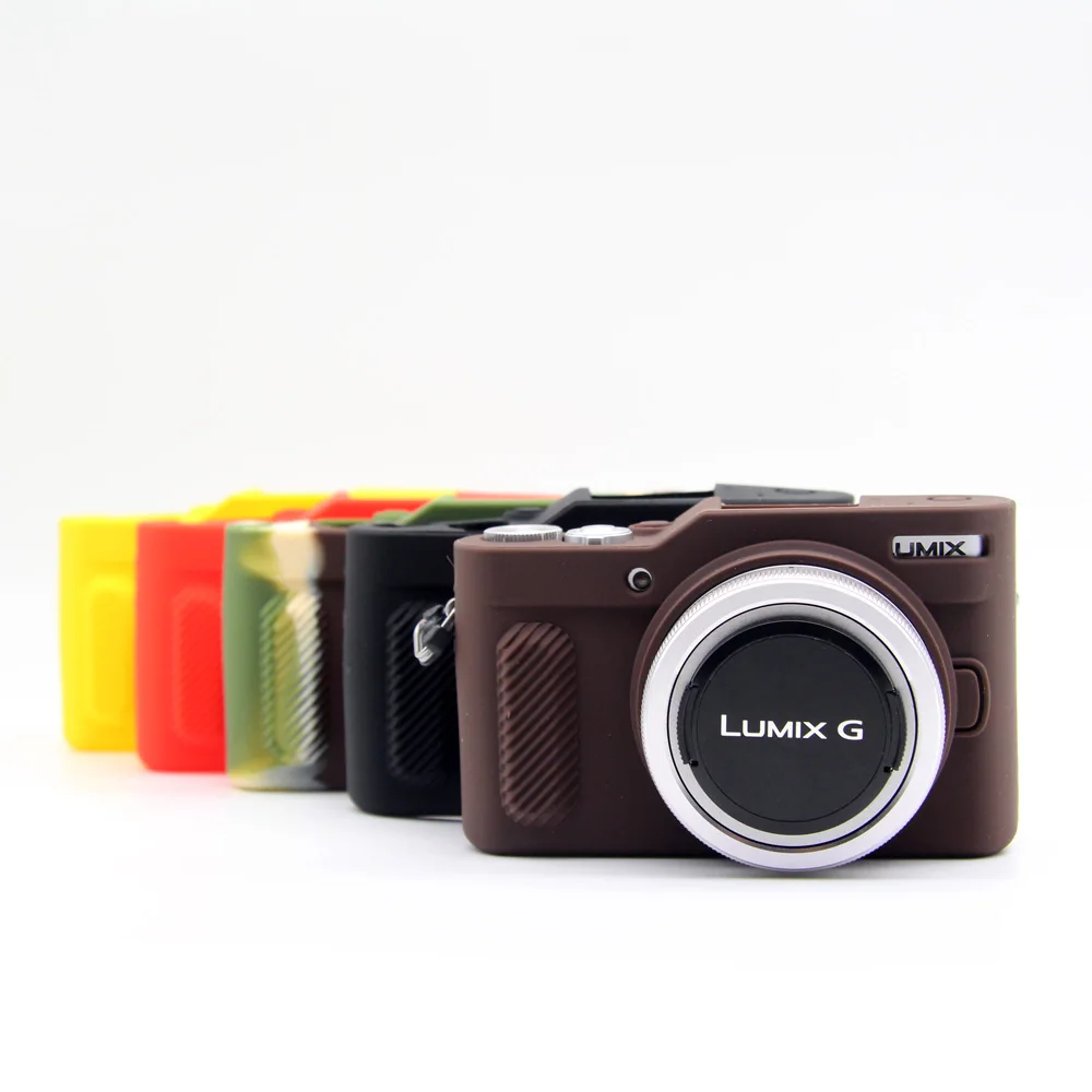 Miękka guma silikonowa futerał na aparat ochronny pokrowiec ochronny do Panasonic GF10 do Lumix GF-10 — zdjęcie 2