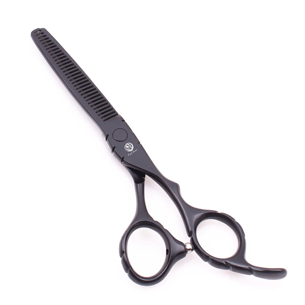 Professionelle Haarschere 5,5" 6" Purple Dragon Edelstahlschere für Friseursalon Effilierschere Haarschere Z1010 – Detail 2