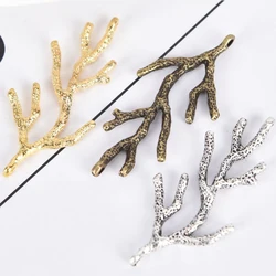 NEW 10Pcs/Set Vintage Alloy Branch Charms Pendant DIY Bracelet Necklace Accessaries Jewelry Finding Making Craft