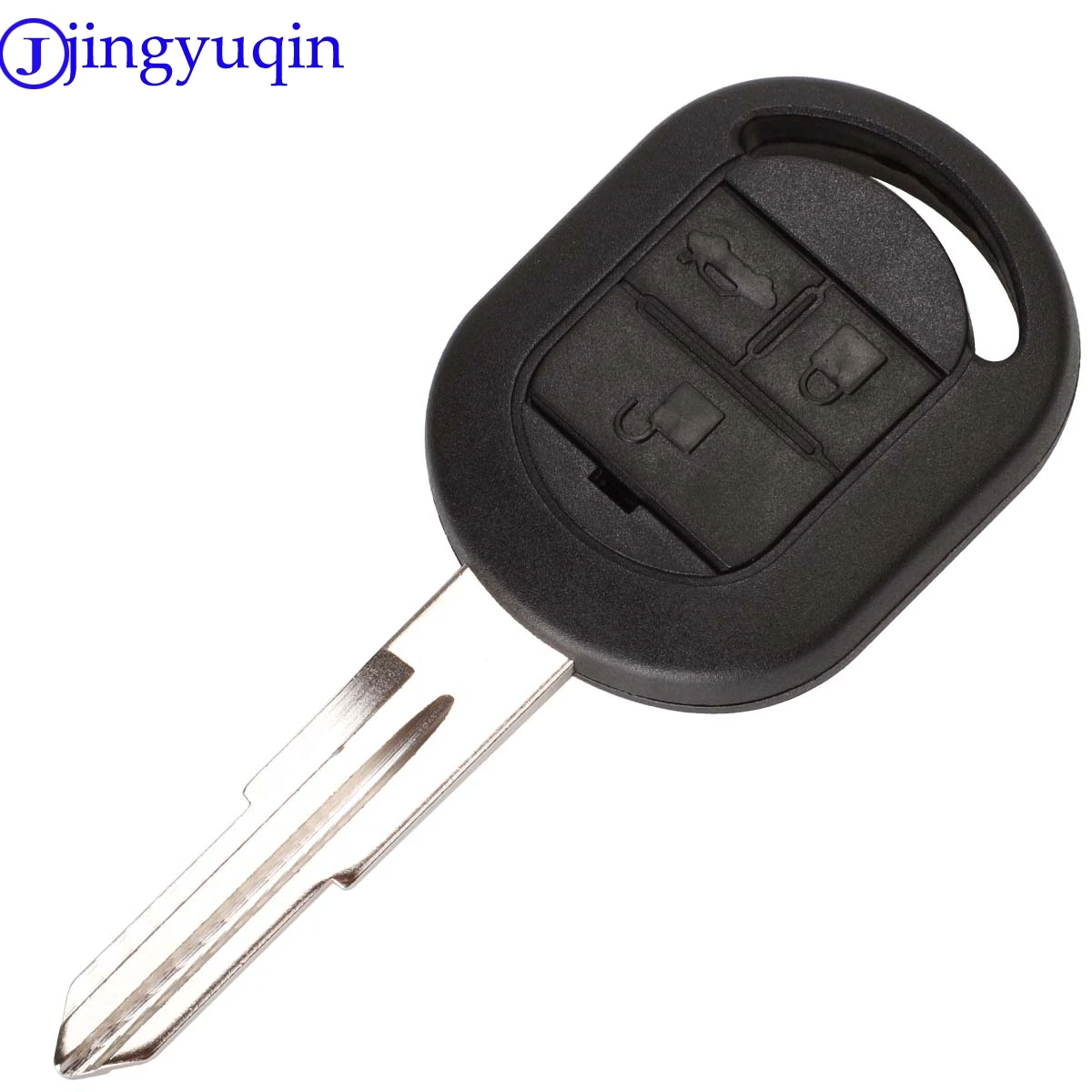 jingyuqin Remote Key Shell Case Cover For Buick 2003-2005 Excelle HRV For Chevrolet Car Key Fob Uncut Blade Fob