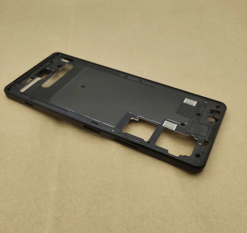 Original Middle Frame Chassis Bezel Bracket Panel Metal Plate for Sony Xperia 1 II, X1 II Mark 2, LCD Supporting