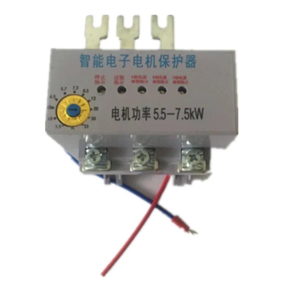 AC 380V 25A 7.5KW Intelligent Motor Protector for Soft Starter New