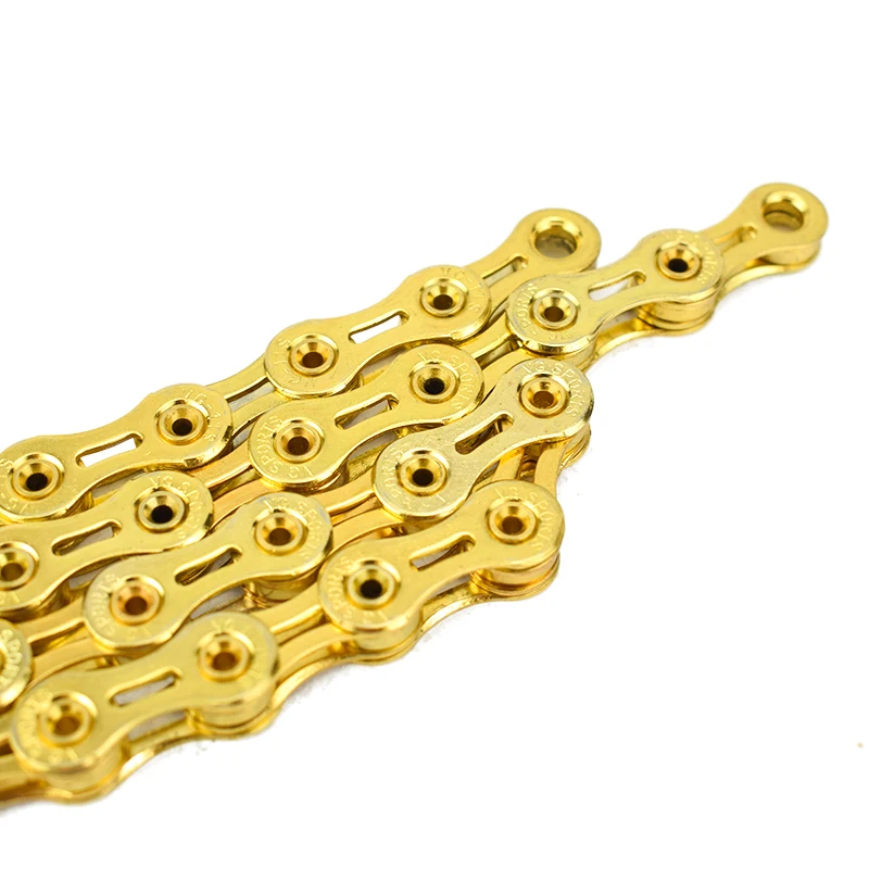 VG Sports 8 9 10 11 12 Speed Velocidade Bicycle Chain 8s 9s 10s 11s 12s EL Half Hollow MTB Mountain Road Bike Chains Bike Parts