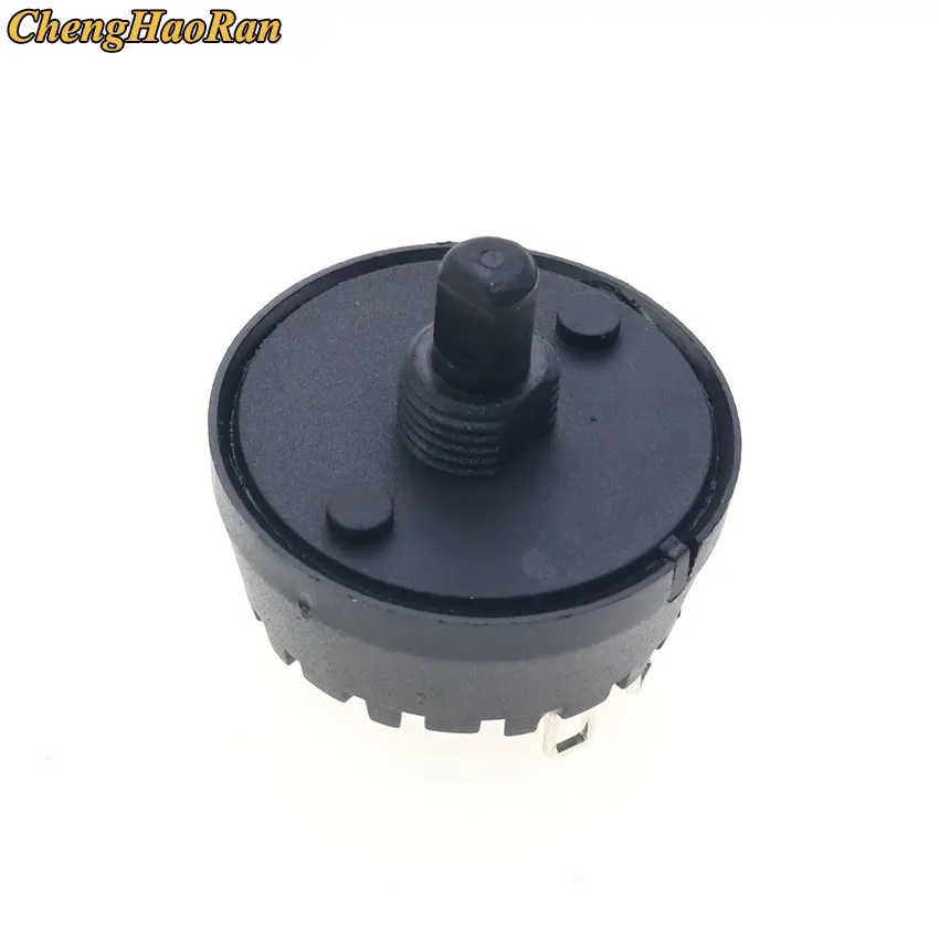 ChengHaoRan 1pcs High temperature resistant rotary gear switch 2-3-4-5-6-8-10-band knob switch of juicer mixer